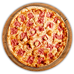 Ham Pizza  10" 
