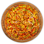 Chicken Tikka Kebab Pizza 