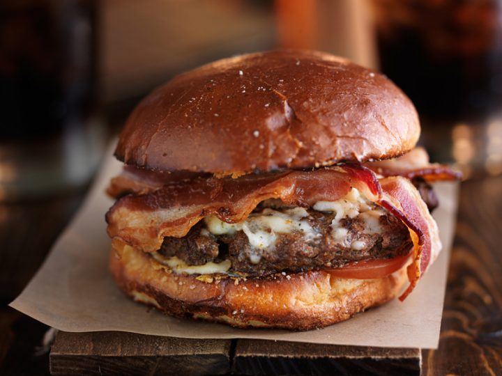 Bacon Burger  Plain 